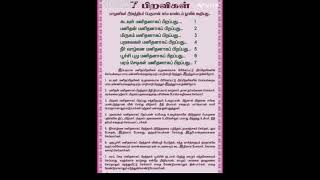 மனிதனின் ஏழு பிறவிகள்