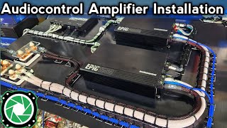 How To Install A 4 Channel Amplifer and Subwoofer Amp using Audiocontrol Epic Amps