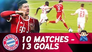 10 Matches - 13 Goals | Lewandowski at Home in 2017/18 so far! 🔥