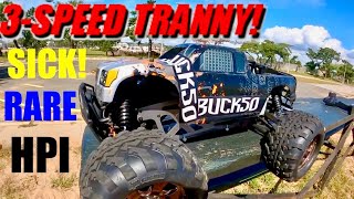 HPI Savage X 4.6 RARE Optional 3 SPEED - Traxxas Slayer PRO 4X4 Has a Problem