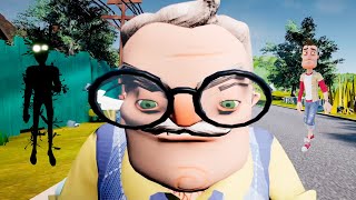 ШОУ ПРИВЕТ СОСЕД!ВАСИЛИЧ ОЧКАРИК!ИГРА HELLO NEIGHBOR MOD KIT ПОЛНОЕ ПРОХОЖДЕНИЕ МОДА CURSED BASEMENT