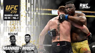 UFC : la défaite de Ngannou 🇨🇲 face à Miocic pour la ceinture des lourds #NGANNO