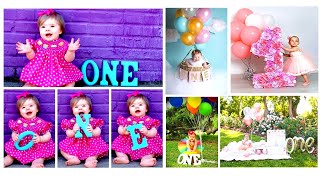 Top 25: First(1st) Birthday Photoshoot Ideas : Baby Photoshoot Ideas