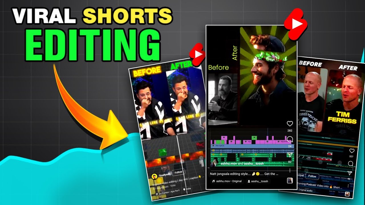 Viral Shorts Editing Techniques Part 1 Youtube