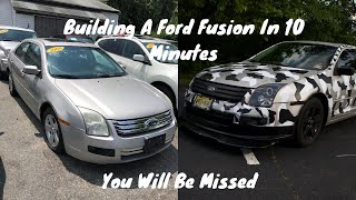 Building A Ford Fusion In 10 Minutes