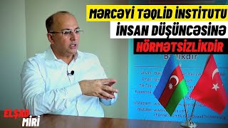 Peyğəmbər zamanında məsləhətləşmə olub, nəinki fikrini diktə etmək!