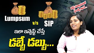 Pratusha Reddy - LUMPSUM vs SIP which is best Investment | Best Mutual funds in 2022 #SIP #LUMPSUM
