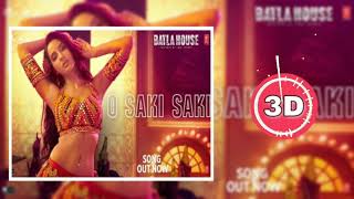 O Saki Saki| 3D Audio |Batla House |Bass Boosted |Tulsi Kumar |Neha Kakkar | Virtual 3d Audio | HQ