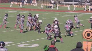 9U Football Toms River North Renegades vs Rahway Seminoles 10 12 2024, JIP late 1st Quarter