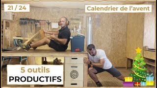 21/24 - 5 OUTILS qui augmentent votre PRODUCTIVITE en atelier !