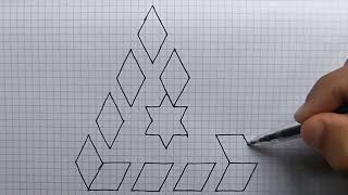 8 EASY ILLUSION DRAWING 3D