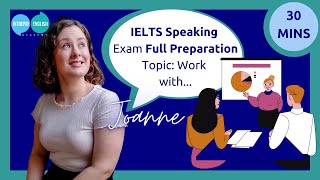 🗣️Full IELTS Speaking Preparation Course | Topic: Work👩🏻‍💻 | Intrepid English