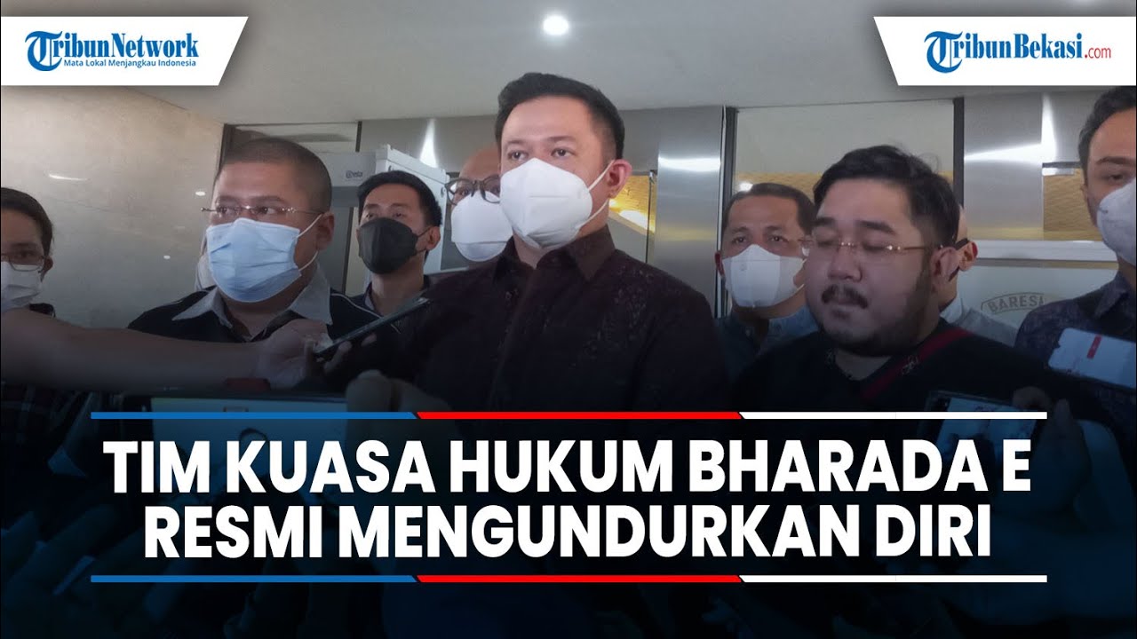 BREAKING NEWS: Tim Kuasa Hukum Bharada E Resmi Mengundurkan Diri - YouTube