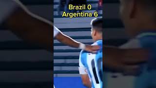 Brazil O Argentina  6 😆 #football #skills #madrid #barcelona #brazil #argentina #madridtoday