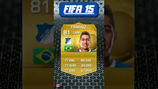 The EVOLUTION of FIRMINO | FIFA 12 to FIFA 22 | FIFA 22