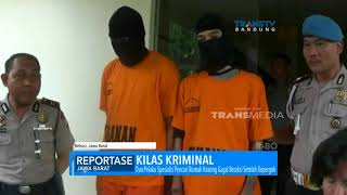 Kilas Kriminal: Karyawan Bank Dianiaya Rampok, Spesialis Pencuri Rumah Dibekuk Polisi