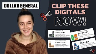 New DG Digitals + Coupon Match Ups | Dollar General Couponing