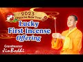 2023 Chinese New Year Lucky First Incense Offering