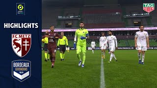 FC METZ - FC GIRONDINS DE BORDEAUX (0 - 0) - Highlights - (FCM - GdB) / 2020-2021