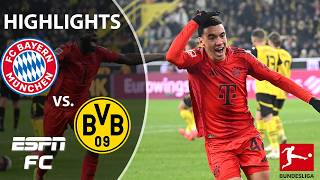 🔥 HEATED BATTLE 🔥 Bayern Munich vs. Borussia Dortmund | Bundesliga Highlights | ESPN FC