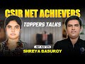 CSIR NET Physics Topper Interview - June 2024 with Shreya