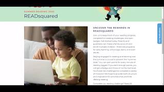 Summer Reading 2020: READsquared Tutorial