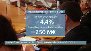 Le Val-d'Oise prévoit un plan d'investissement de 1,6 Md€ d'ici 2028