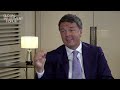 matteo renzi interview at the global investment forum 2022