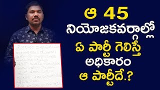 ఆ 45 నియోజకవర్గాల్లో ఏ పార్టీ గెలుస్తుందో అదే అధికారంలోకి వస్తుంది | AP Election Latest Survey 2019