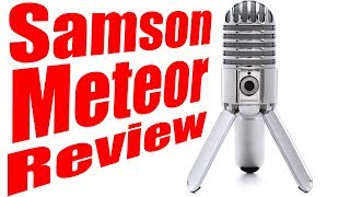 Mikrofon Test: Samson Meteor USB Mikrofon Review Test Klangtest | 2018