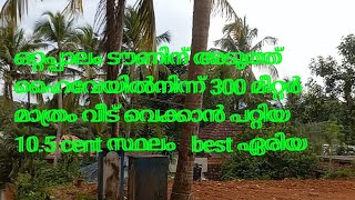 ഒറ്റപ്പാലം ടൗണിന് അടുത്ത് 10.5 cent വീട് വെക്കാൻ പറ്റിയ സൂപ്പർ സ്ഥലം