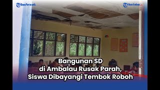 Bangunan SD Negeri 6 di Ambalau Rusak Parah, Siswa Dibayangi Tembok Roboh