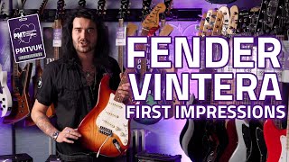 New Fender Vintera Series Guitars Reviewed – Strats and Telecasters