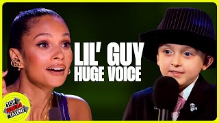 YOUNGEST Contestants With BIG Voices on BGT!!