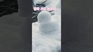 영하 10도 눈오리 2025.02.07.38 일날 #snow #snowfall