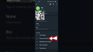 របៀបចូលកំណត់សុវត្ថិភាពTelegramកុំអោយគេ hack បាន how to set security for telegram #telegram #security