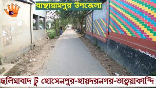 ছলিমাবাদ টু হোসেনপুর-হায়দরনগর-তাতুয়াকান্দি | Salimabad Bazar To Tatuakandi Bancharampur Upazila