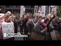 Peaceful protests held same day as George Floyd memorials