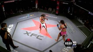 XFCi 8: Silvana Gomez vs Vanessa Melo Flyweight Superfight | Highlight Reel