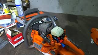 Husqvarna 353 Unboxing/rozpakowanie cz.2