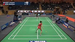 Match point - L Huet vs N Arin - WS, Final - Swedish Open 2025