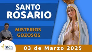 Santo Rosario Hoy Lunes 3 Marzo 2025 l Padre Carlos Yepes l Misterios Gozosos | Rosario