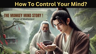 How To Control Your Mind? | The Monkey Mind | #power of #meditation #motivation #motivationalstory