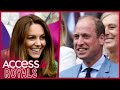 Kate Middleton & Prince William Watch Wimbledon Women's Final