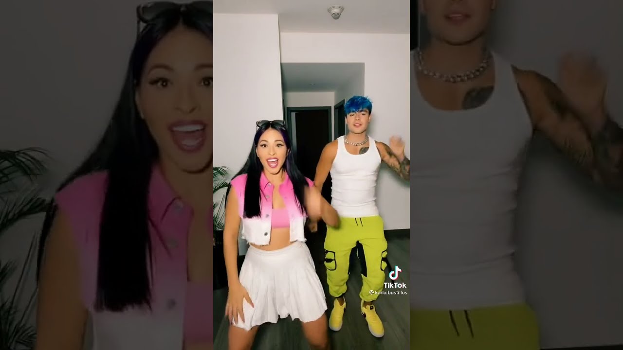 Tiktok De Karla Bustillos Bailando Con Carlos Feria #short - YouTube