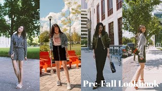 初秋穿搭攻略| Pre-Fall Lookbook | 夏末初秋怎么穿？| 5套Outfit分享 |Joseph Gucci Self-Portrait Balmain Off-white