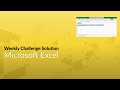 [Solution] GoSkills Excel Challenge 7 - May 2021: Expandable Dropdown & XLOOKUP Spill