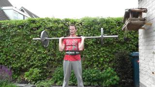 60 kg Overhead Press for 5 reps (5/3/1 C3/W2/D1)