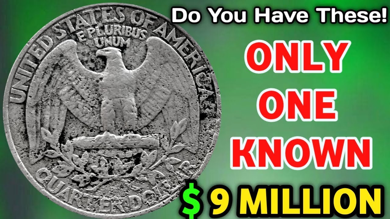 Do You Own These 3 Ultra Rare Valuable Washington Quarter Dollars