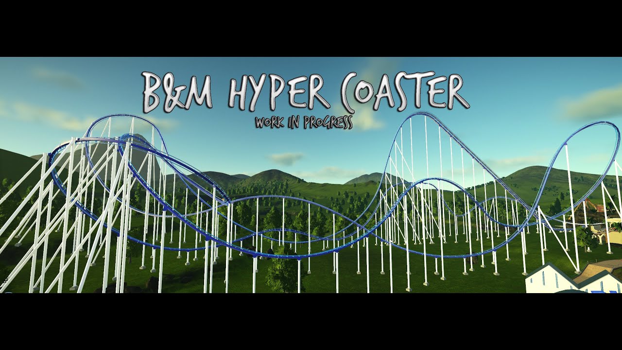 [Planet Coaster] B&M Hyper Coaster / Work In Progress - YouTube